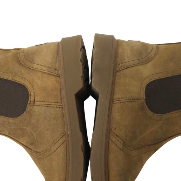 UGG Bolden Ankle Boots Big Kids US 5 UK 4 EU 37 Nubuck Distressed Weatherproof - Picture 16 of 16